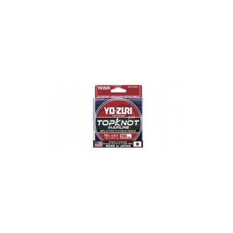 Topknot Main Line 200yrd Yo-Zuri 100% Fluorocarbon Natural Clear